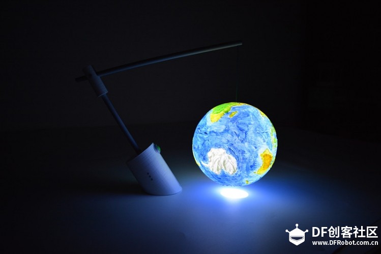 将BMI160用作超灵敏震动传感器，制作《地球之光》小灯图5