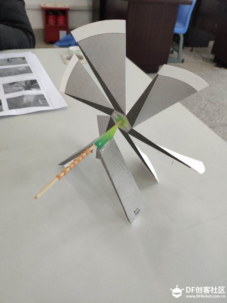 Makelog初试日记：风力折纸机器人图9
