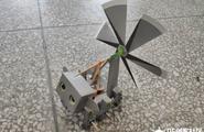 Makelog初试日记：风力折纸机器人图1