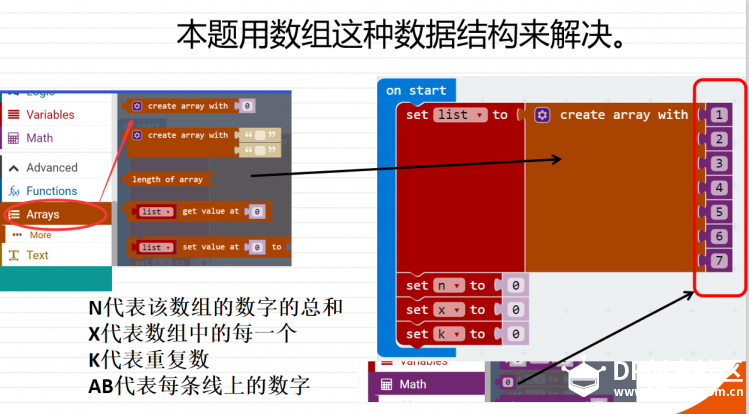 makecode解决数阵问题图6