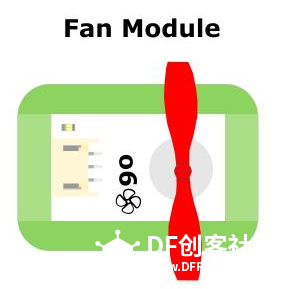 BOSON Micro:bit造物粒子——风扇模块案例制作图1