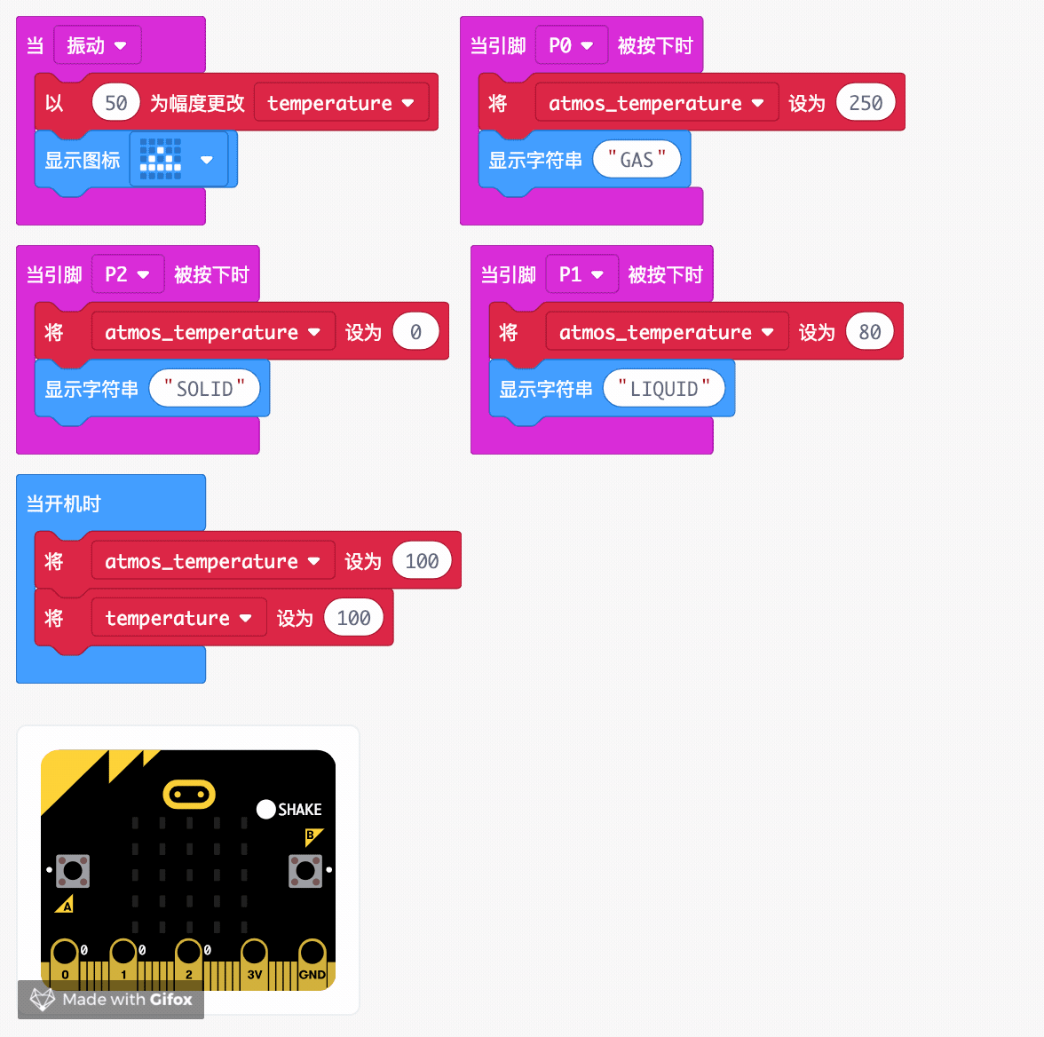 BBC micro:bit|SCIENCE|物质的转换图5