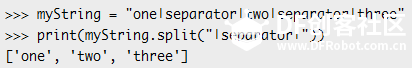 ESP32 / ESP8266 MicroPython教程：字符串拆分方法图1