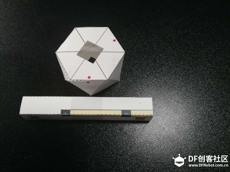 makelog——造物记折纸机器人风力多足兽图10