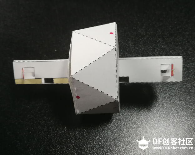 makelog——造物记折纸机器人风力多足兽图16