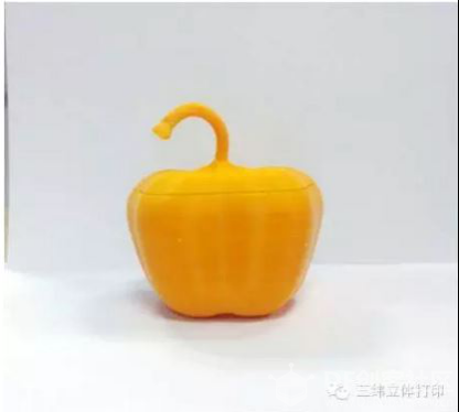 XYZprinting教程——呆萌的青椒调料盒 厨房里的俏皮装饰图7