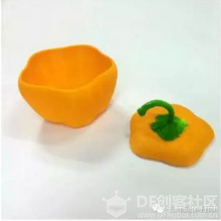 XYZprinting教程——呆萌的青椒调料盒 厨房里的俏皮装饰图8