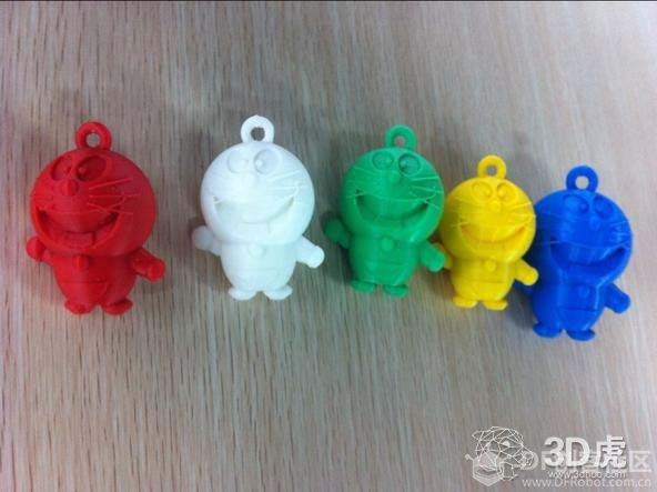 蓝胖子再次来袭！3D打印万能的哆啦A梦图5
