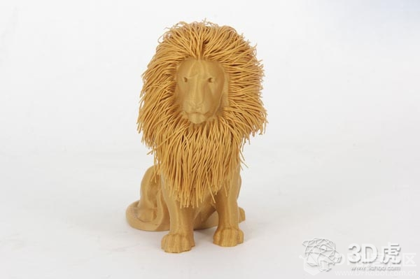 【3D学堂】长毛狮子是怎样3D打印出来的？图2