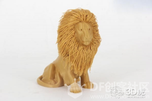 【3D学堂】长毛狮子是怎样3D打印出来的？图1