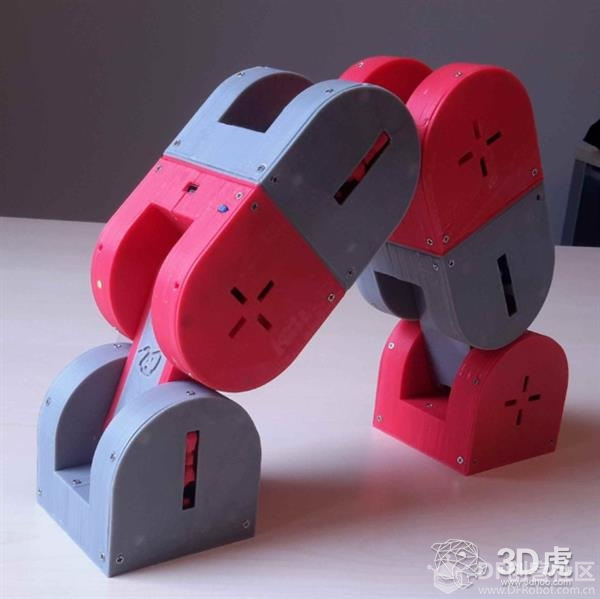 模块化自主装3D打印蛇形机器人Dtto图2