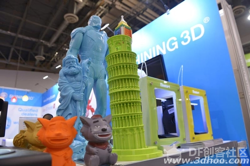 CES 2015靓丽风景线：那些3D打印的萌物图1