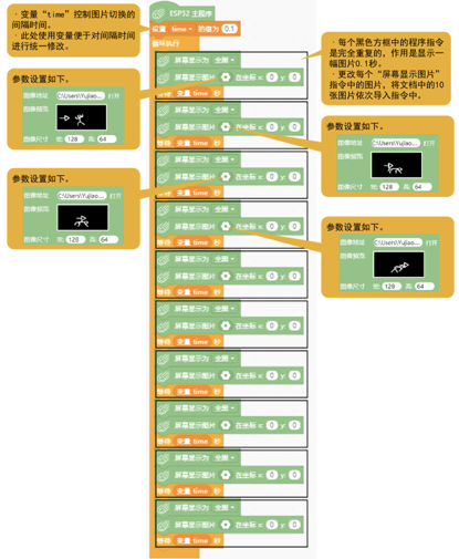 Mind+ 掌控板入门教程04 迷你动画片图6