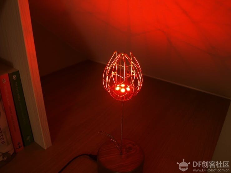 arduino交互设计作品2019——害羞的郁金香图2