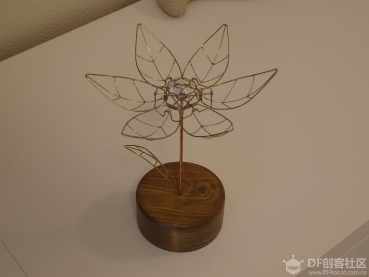 arduino交互设计作品2019——害羞的郁金香图3