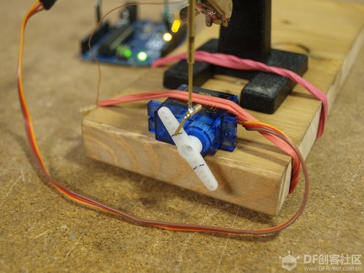 arduino交互设计作品2019——害羞的郁金香图14
