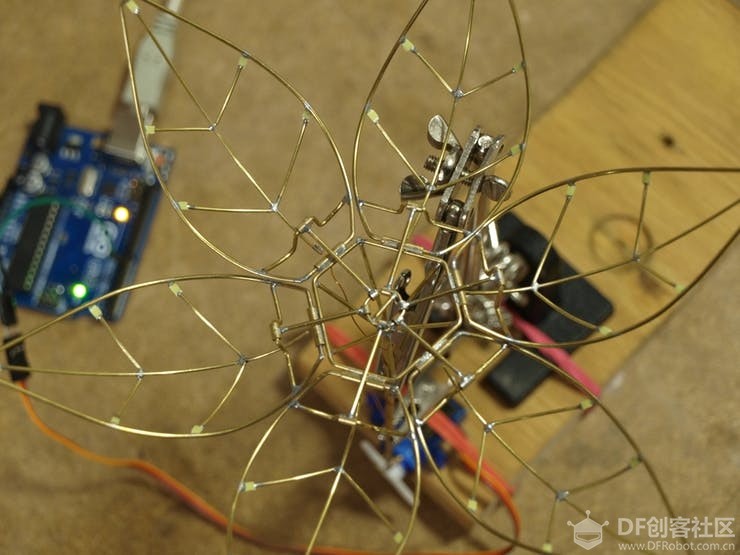 arduino交互设计作品2019——害羞的郁金香图16