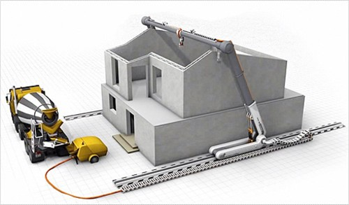 一天就能打印一栋房子超大型3D打印机图1