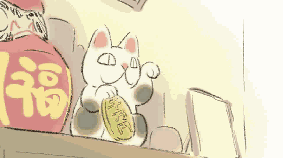这个招财猫到底在说什么？图1