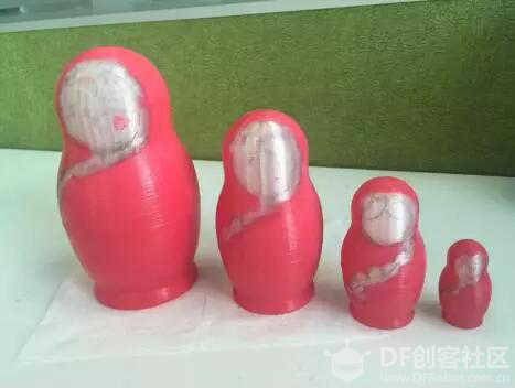 XYZprinting 3D打印机 手绘3D打印俄罗斯套娃图4