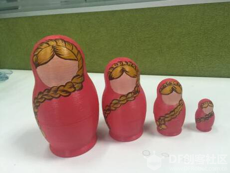 XYZprinting 3D打印机 手绘3D打印俄罗斯套娃图7