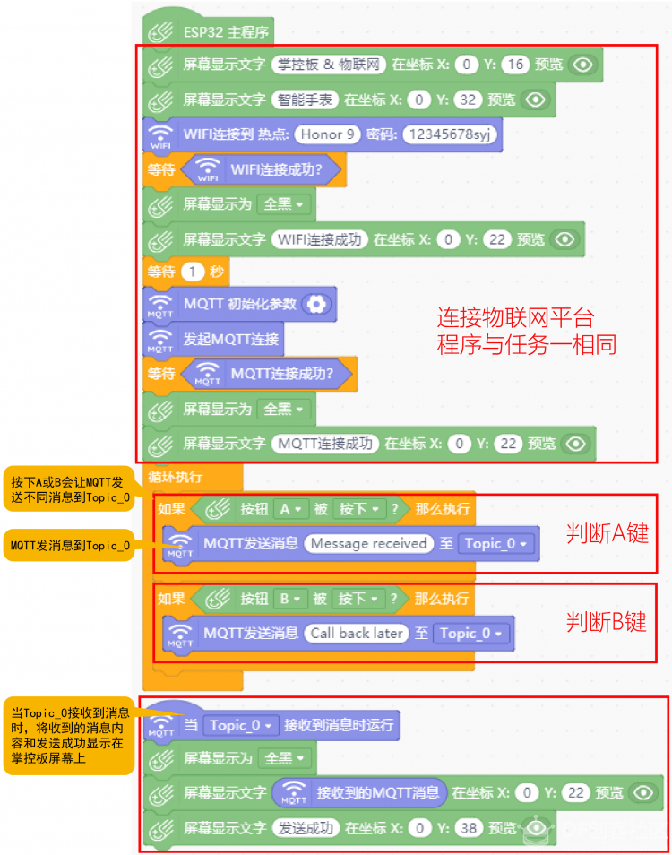 Mind+ 掌控板入门教程14 智能物联手表（Part2）图1