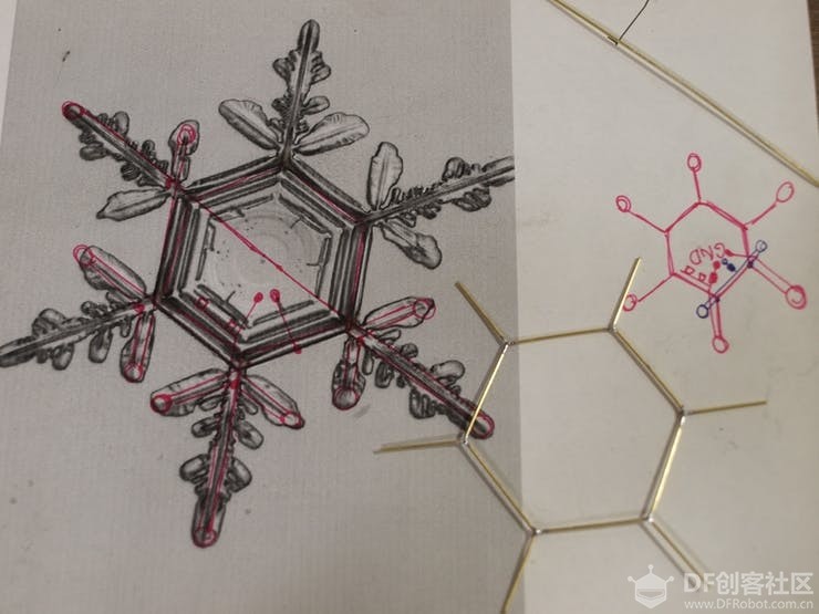 项目分享——arduino梦幻交互雪花2019图2