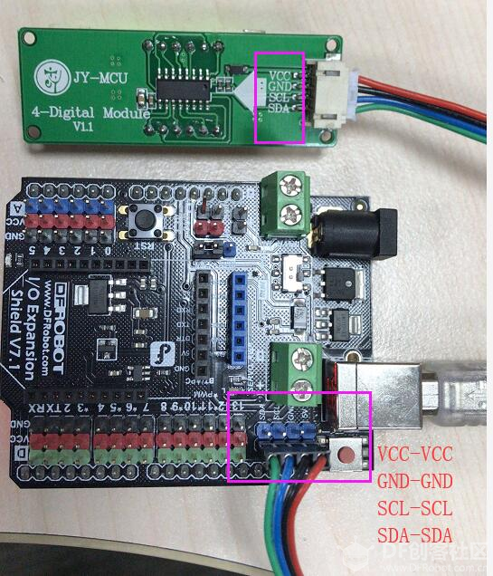 [Mind+]TM1650四位数码管如何使用？图1