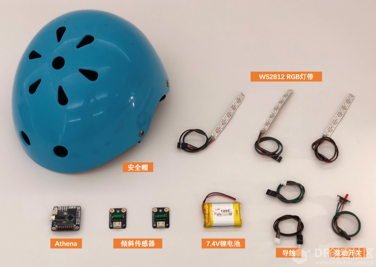 铁熊玩创客 | 学生获奖作品：智能体感骑行安全帽图3