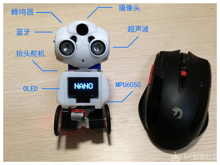 蛋黄和Nano - 全球最迷你的自平衡机器人图4