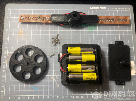【每周挑战】造物_造一个美队的LED电子护盾Shield图5
