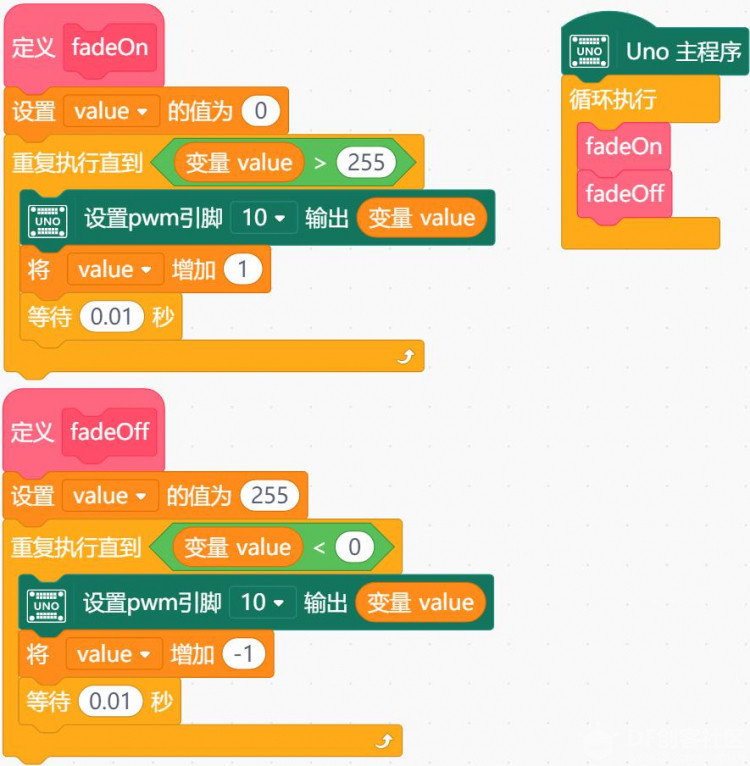 【Mind+】Arduino Uno入门 项目五 可调灯图5