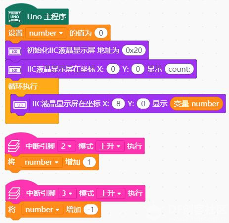【Mind+】Arduino Uno入门 项目十三 公园人数计数系统图3