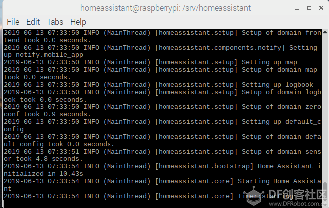在树莓派上配置HomeAssistant图3
