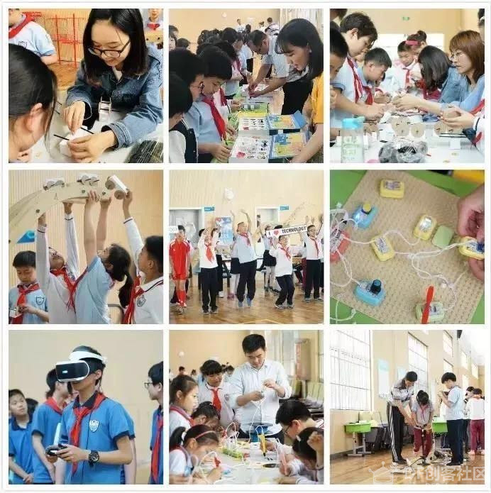 活动开展II 纸动科技，智造未来—嘉定区练川实验学校图9