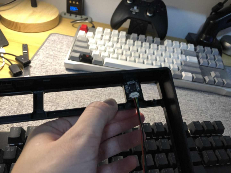 如何制作一个带指纹识别的机械键盘图9