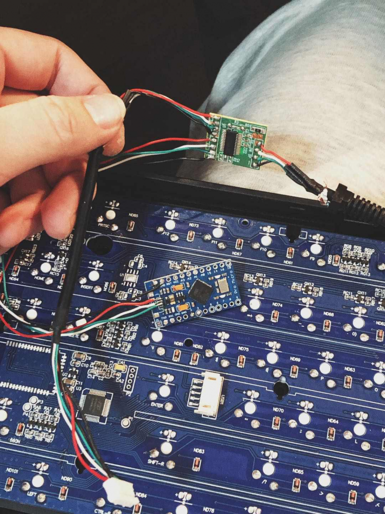 如何制作一个带指纹识别的机械键盘图16