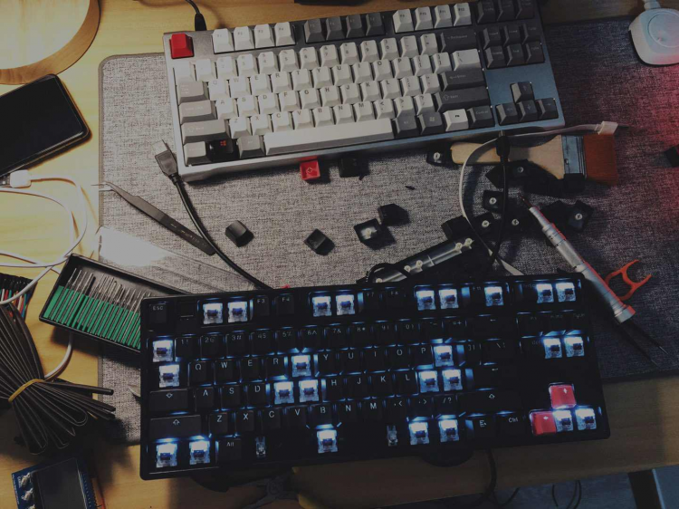 如何制作一个带指纹识别的机械键盘图18