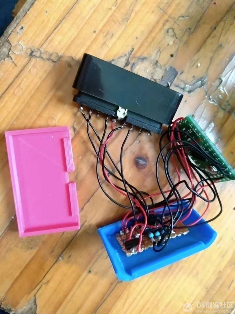 通过3D打印和8f328p制作一个PS2手柄接收器串口输出