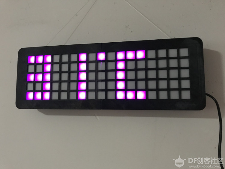 基于3D打印+Arduino的LED时钟图4