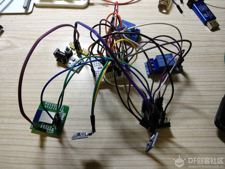 【参赛作品】DIY家庭智能家居控制系统（2）51，zigbee，esp8266图6