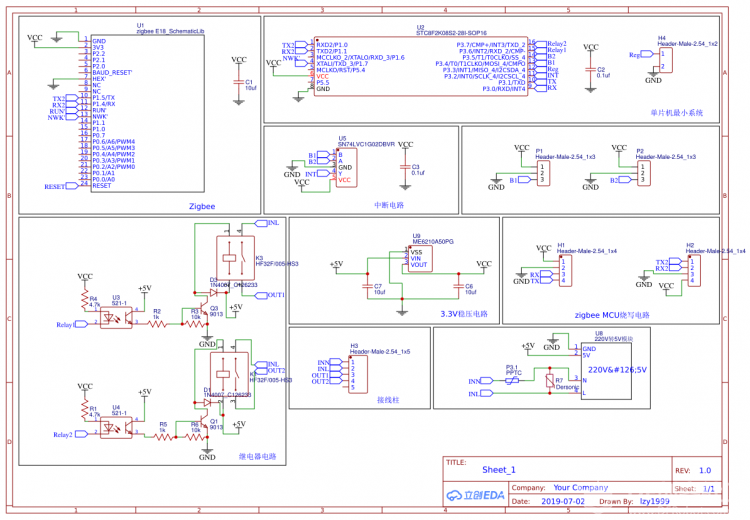 【参赛作品】DIY家庭智能家居控制系统（2）51，zigbee，esp8266图15