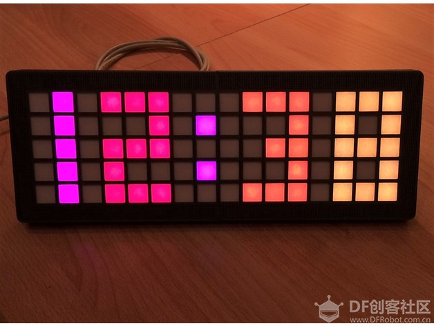基于3D打印+Arduino的LED时钟图19