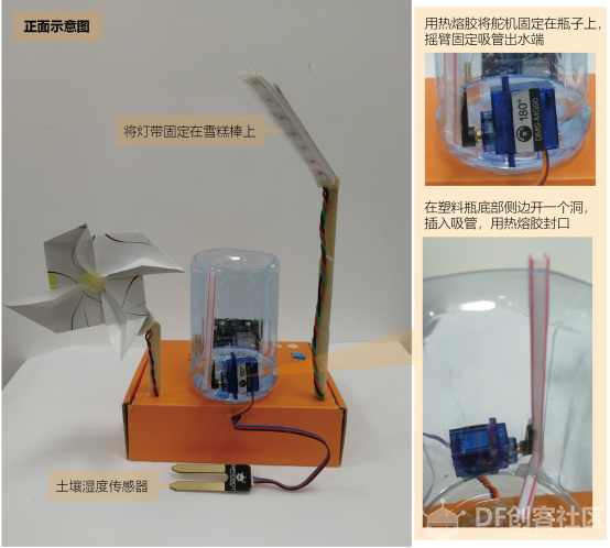 【Gravity】Mind+掌控板进阶教程-项目七 植物监测仪图19