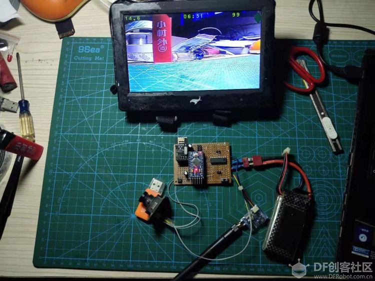 MiniQ底盘DIY遥控视频车图24