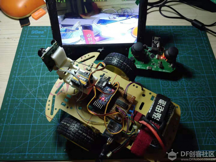 MiniQ底盘DIY遥控视频车图26