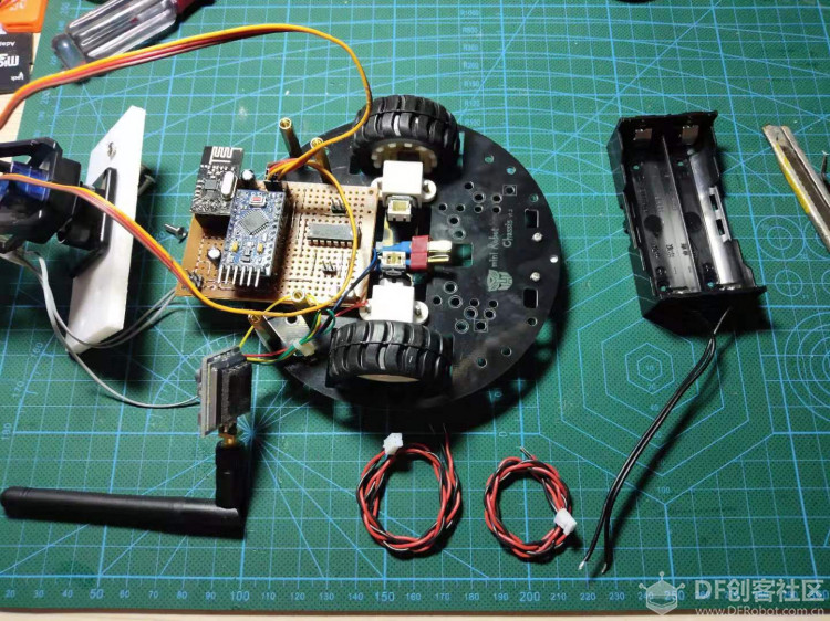 MiniQ底盘DIY遥控视频车图40