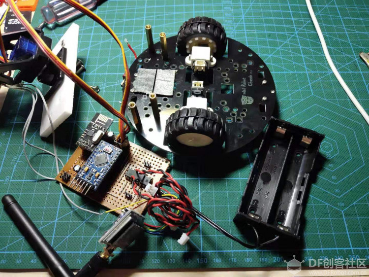 MiniQ底盘DIY遥控视频车图41
