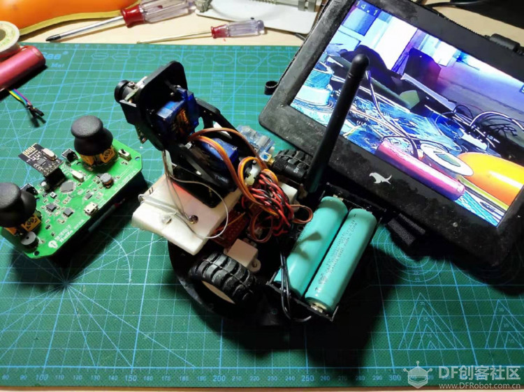 MiniQ底盘DIY遥控视频车图42