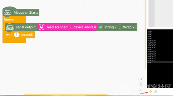 Maqueen - how to get an I2C address of a device installed on Maqueen platform图1